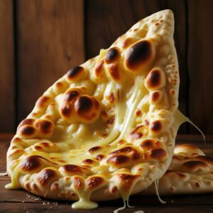 Cheese and Garlic Nan